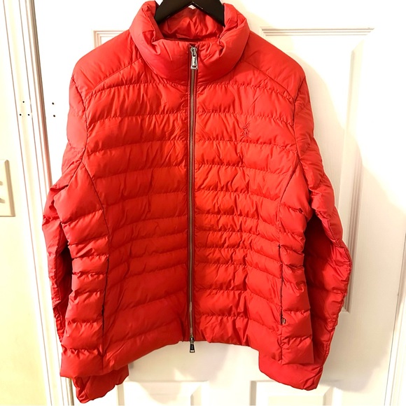 Polo Ralph Lauren Jackets & Blazers - POLO|Ralph Lauren-Water Repellent Puffer Jacket in, “Brilliant Red”, Size XL,NWT